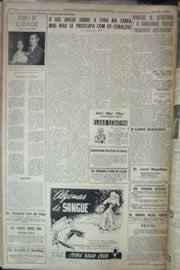 Página do jornal Correio do Ceará de julho de 1959