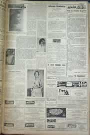 Página do jornal Correio do Ceará de julho de 1959