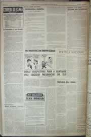 Página do jornal Correio do Ceará de julho de 1959