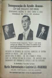 Página do jornal Correio do Ceará de julho de 1959