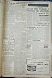 Página do jornal Correio do Ceará de julho de 1959