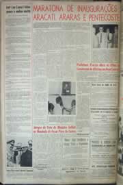 Página do jornal Correio do Ceará de julho de 1959
