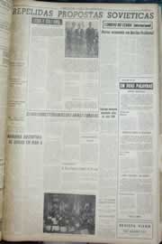 Página do jornal Correio do Ceará de julho de 1959