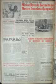 Página do jornal Correio do Ceará de julho de 1959