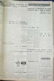 Página do jornal Correio do Ceará de agosto de 1959