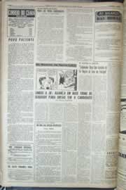 Página do jornal Correio do Ceará de agosto de 1959