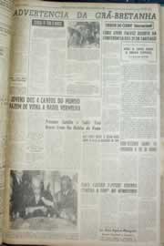 Página do jornal Correio do Ceará de agosto de 1959