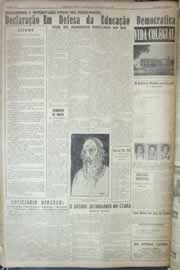 Página do jornal Correio do Ceará de agosto de 1959
