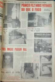 Página do jornal Correio do Ceará de agosto de 1959