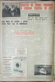 Página do jornal Correio do Ceará de agosto de 1959