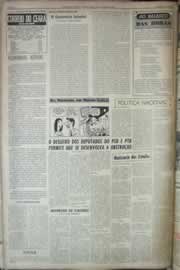 Página do jornal Correio do Ceará de agosto de 1959