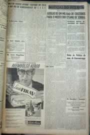 Página do jornal Correio do Ceará de agosto de 1959