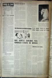 Página do jornal Correio do Ceará de agosto de 1959