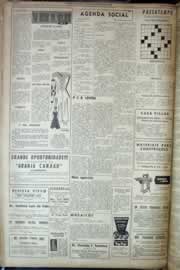 Página do jornal Correio do Ceará de agosto de 1959