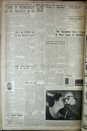 Página do jornal Correio do Ceará de agosto de 1959