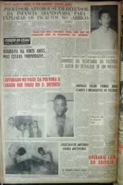 Página do jornal Correio do Ceará de agosto de 1959