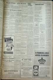 Página do jornal Correio do Ceará de agosto de 1959