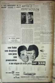 Página do jornal Correio do Ceará de agosto de 1959