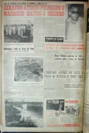 Página do jornal Correio do Ceará de agosto de 1959