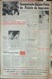 Página do jornal Correio do Ceará de agosto de 1959