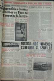Página do jornal Correio do Ceará de outubro de 1959