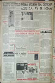 Página do jornal Correio do Ceará de outubro de 1959