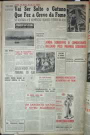 Página do jornal Correio do Ceará de outubro de 1959