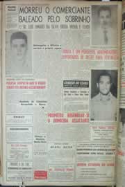 Página do jornal Correio do Ceará de outubro de 1959