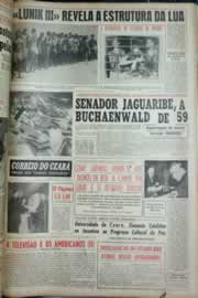 Página do jornal Correio do Ceará de outubro de 1959