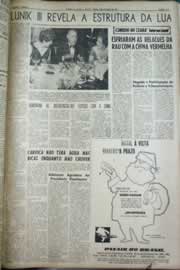 Página do jornal Correio do Ceará de outubro de 1959