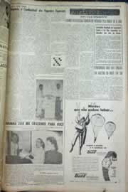 Página do jornal Correio do Ceará de outubro de 1959