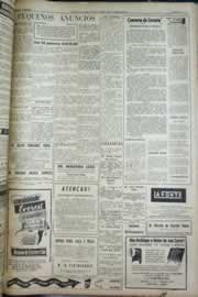 Página do jornal Correio do Ceará de outubro de 1959