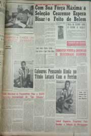 Página do jornal Correio do Ceará de outubro de 1959