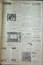 Página do jornal Correio do Ceará de outubro de 1959