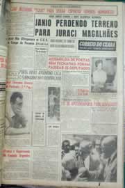 Página do jornal Correio do Ceará de outubro de 1959