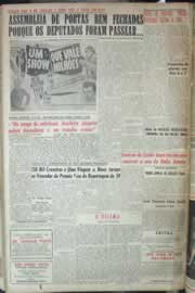 Página do jornal Correio do Ceará de outubro de 1959