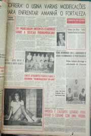 Página do jornal Correio do Ceará de outubro de 1959