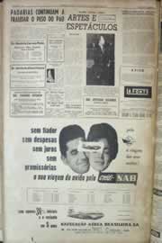 Página do jornal Correio do Ceará de outubro de 1959