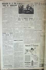 Página do jornal Correio do Ceará de outubro de 1959