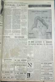 Página do jornal Correio do Ceará de outubro de 1959