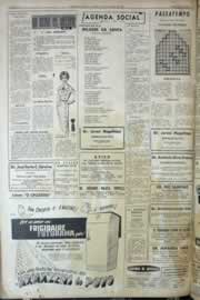 Página do jornal Correio do Ceará de outubro de 1959