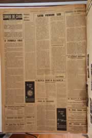 Página do jornal Correio do Ceará de outubro de 1961