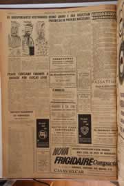 Página do jornal Correio do Ceará de outubro de 1961