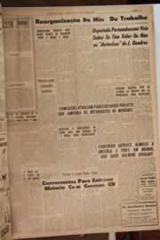 Página do jornal Correio do Ceará de outubro de 1961