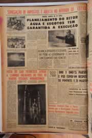 Página do jornal Correio do Ceará de outubro de 1961