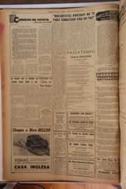 Página do jornal Correio do Ceará de outubro de 1961