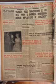 Página do jornal Correio do Ceará de outubro de 1961