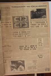 Página do jornal Correio do Ceará de outubro de 1961