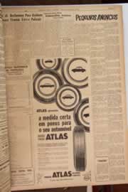 Página do jornal Correio do Ceará de outubro de 1961