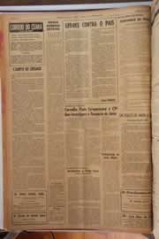 Página do jornal Correio do Ceará de outubro de 1961